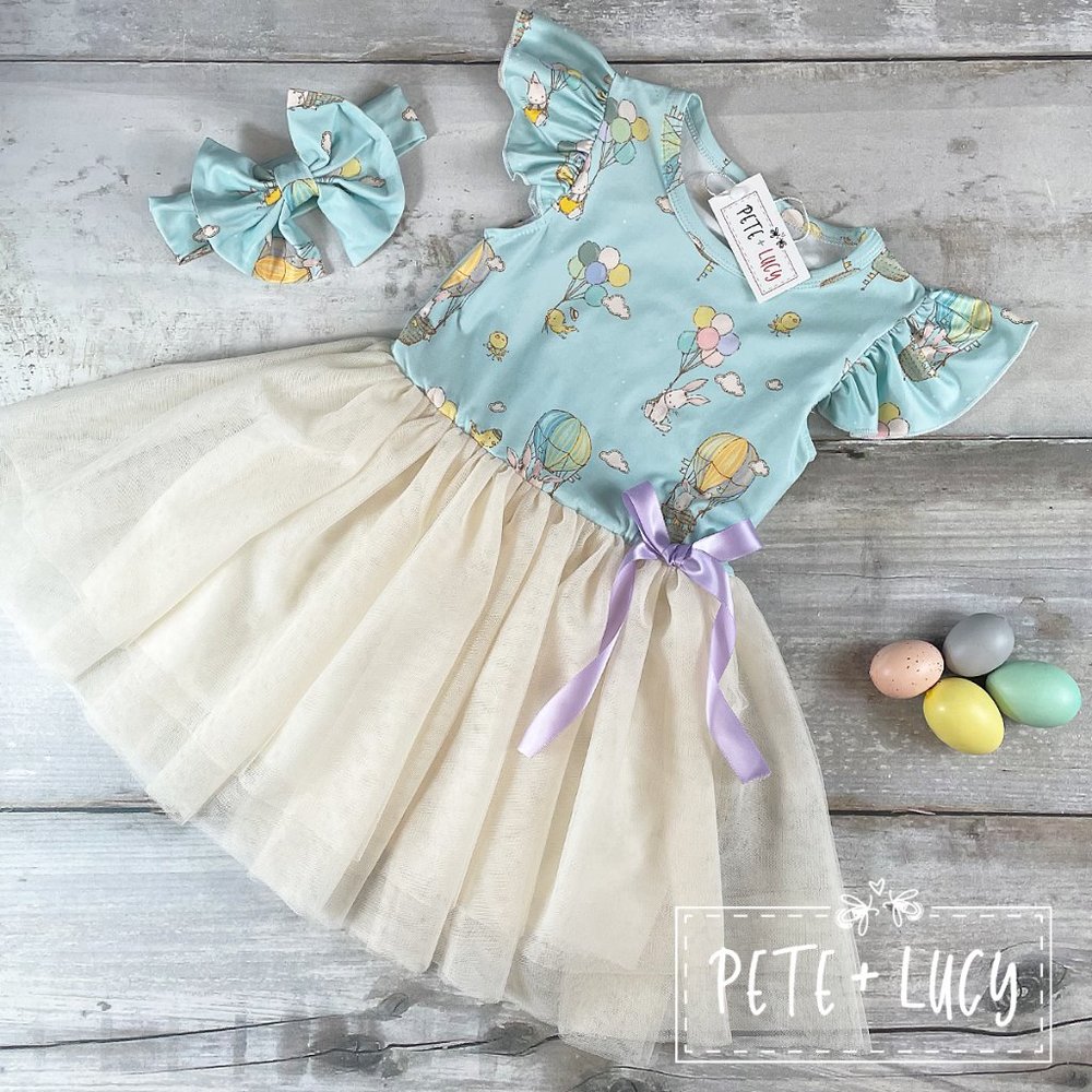 Spring Bunny Tulle Dress